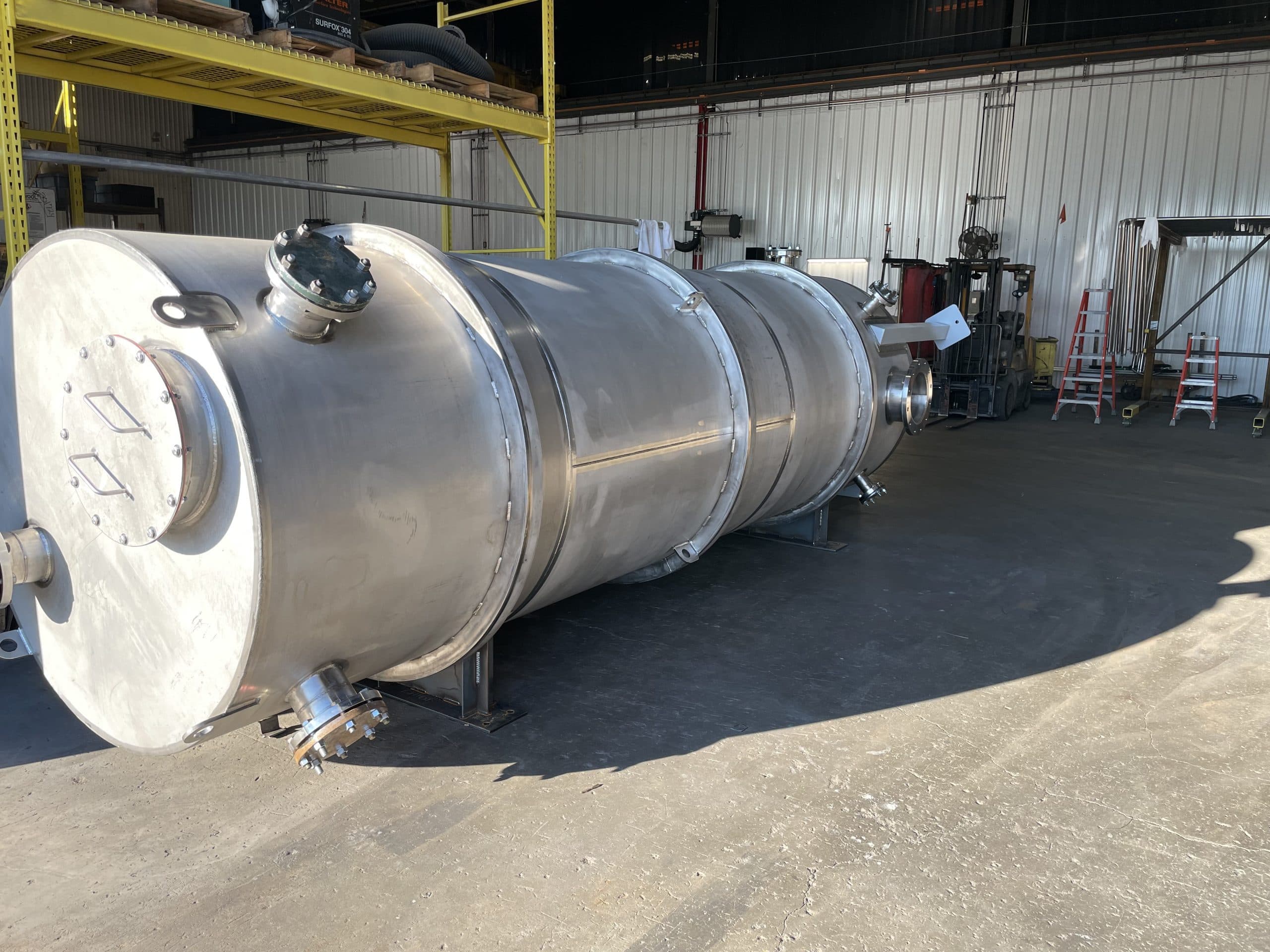 Pilot tesis ve proses test çalışmaları için pilot proses görseli